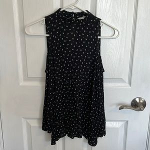 American eagle cold shoulder blouse